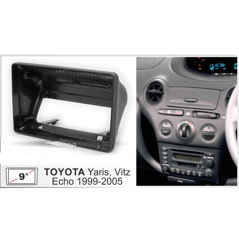 Visiera Parasole Per Finestrino Laterale Per Toyota Yaris/Vitz/Echo/Platz 1999-2005 – Protezione Solare UV, Antipoggia, Fumatę, 4 Pezzi