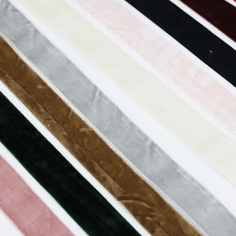 (10 Meters/roll) 25mm Velvet Ribbon Christmas Lace Ribbons Wholesale Gift Wrapping Decoration  Handmade Holiday Party Decoration