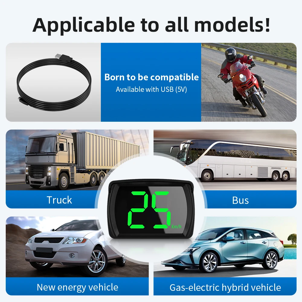 ǰ ڵ  ÷ Y03 GPS HUD  ӵ ڵ  ׼   Ǹ KMH MPH  Cas,   KMH MPH 2023
