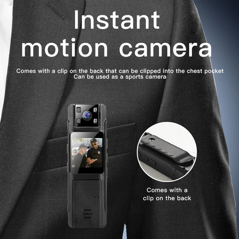 كاميرا صغيرة محمولة HD 1080P مسجل فيديو رقمي يرتدي...