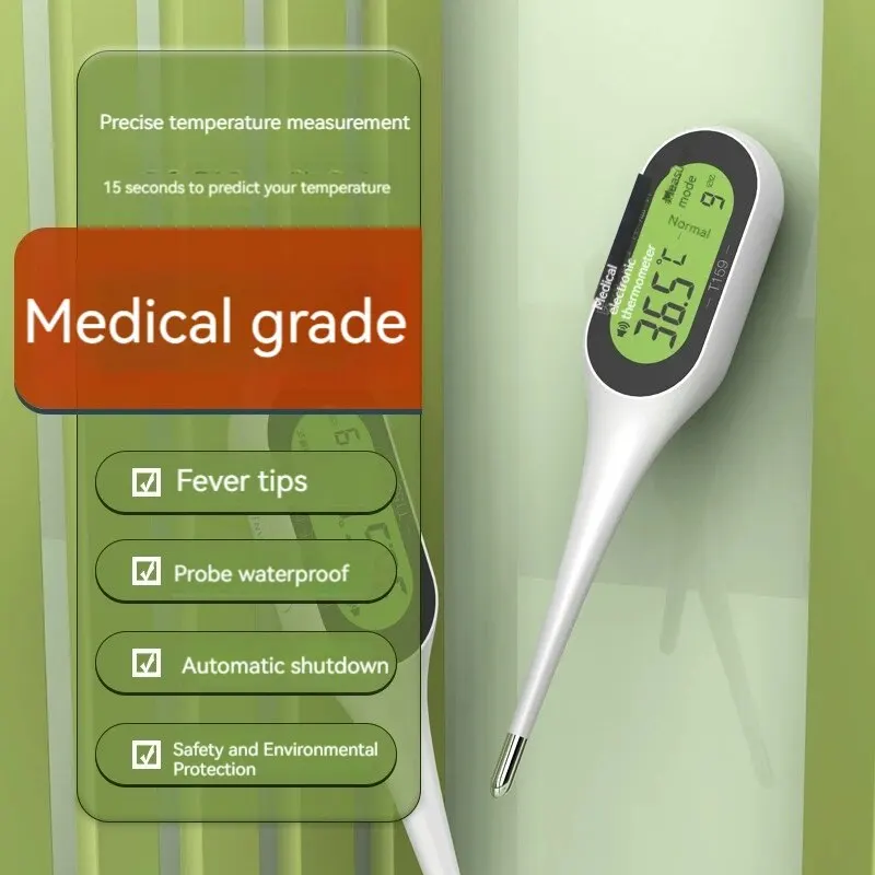 Digital thermometer Medical Electronic Intelligent Quick Measuring for Home Baby