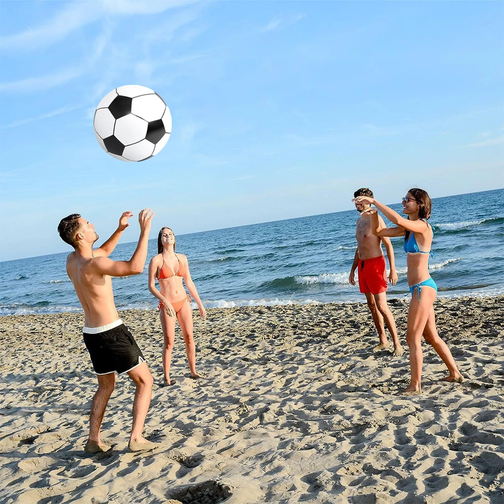 Inflatable Ball PVC Beach Ball Swimming Pool Party Toy Blowing Basketball Football Rugby Baseball Volleyball Safety