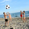 Inflatable Ball PVC Beach Ball Swimming Pool Party Toy Blowing Basketball Football Rugby Baseball Volleyball Safety 3