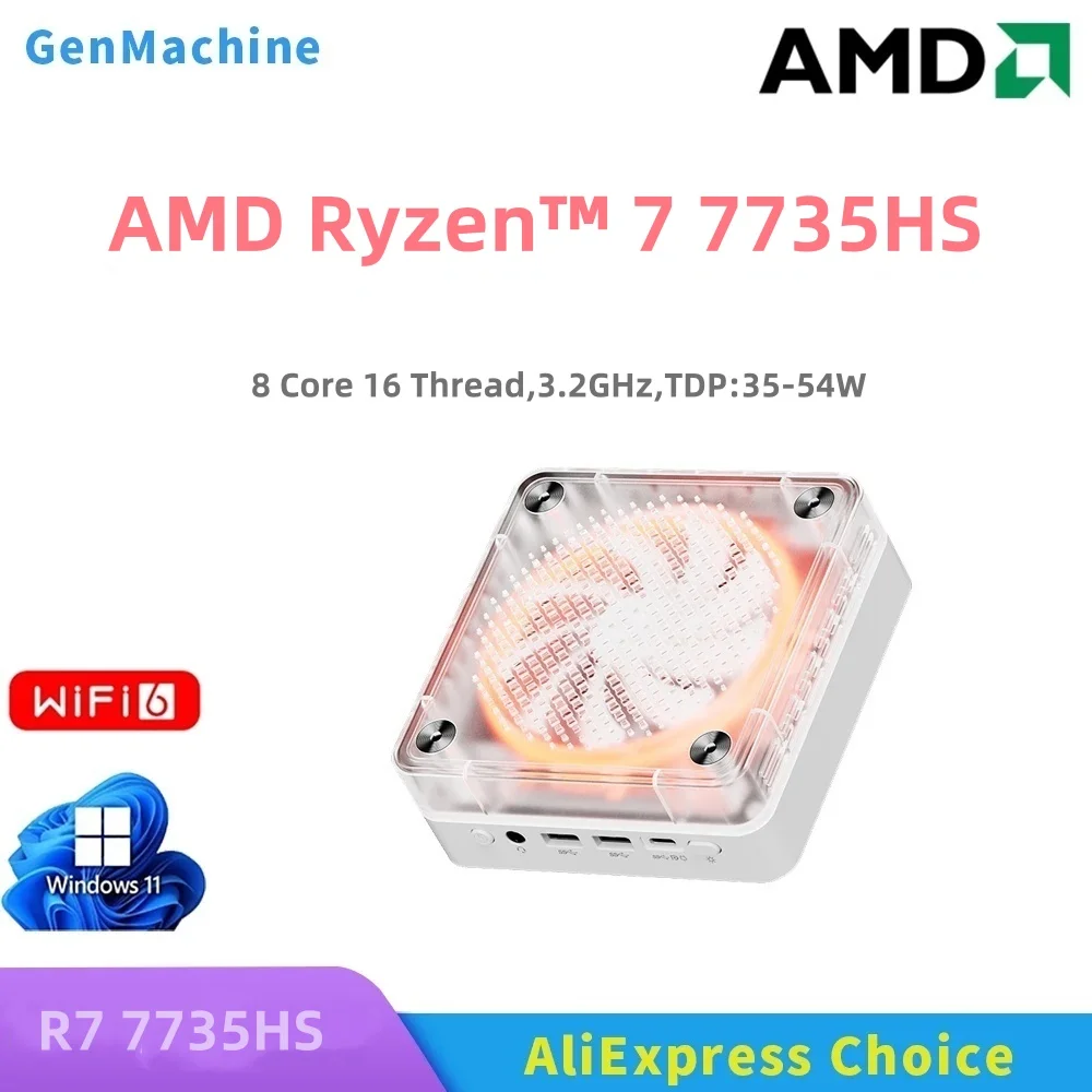 【特価】ミニPC Ryzen 7 7735HS Windows11Pro Amazon.co.jp: AOOSTAR GEM10 ミニPC Ryzen 7 6800H 32GB LPDDR5