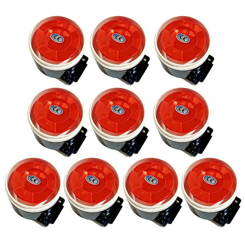 Wired Mini Horn Siren Sound Alarm System - Durable 120dB Anti-Theft Home Security Alert