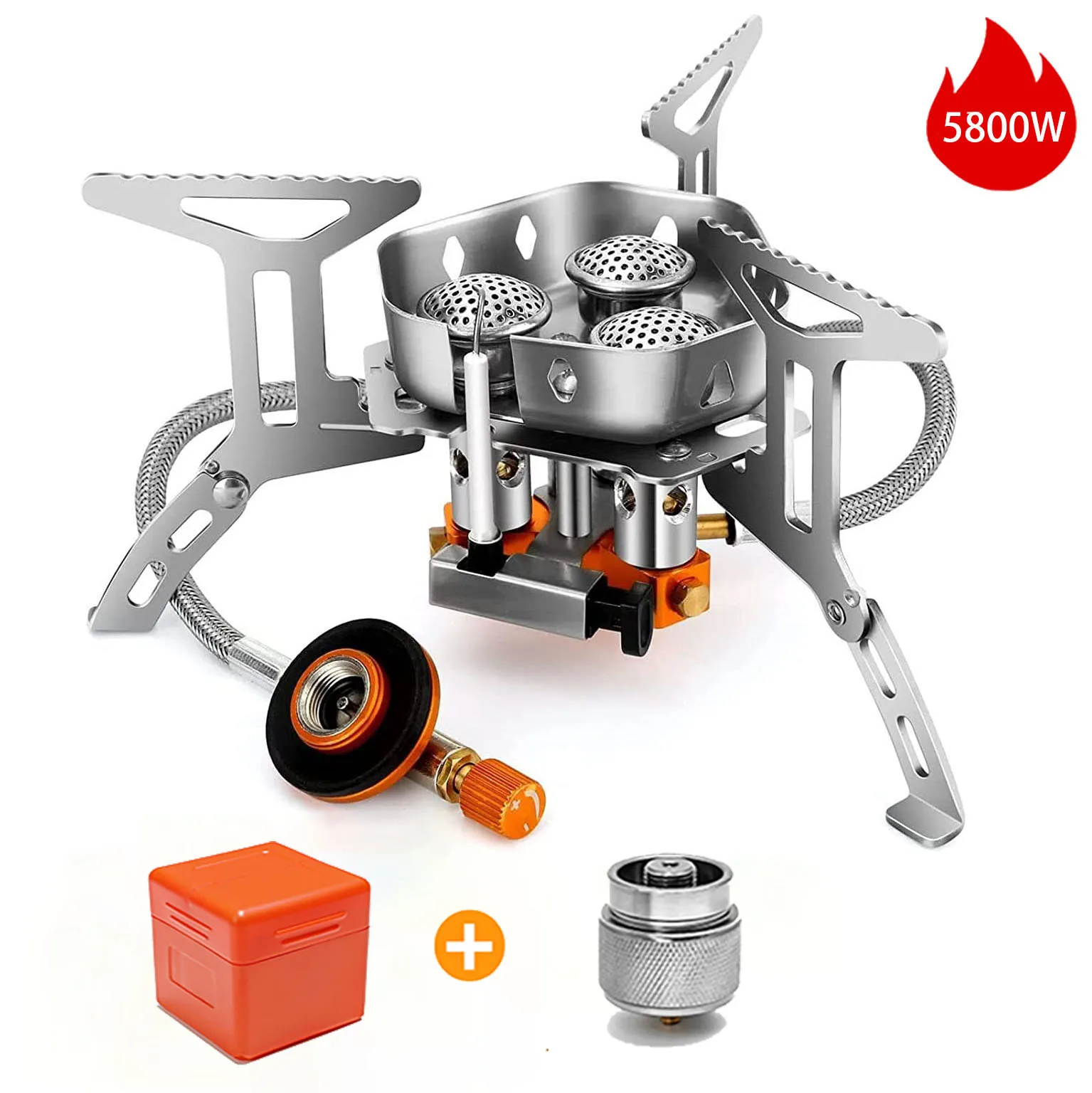  slider image of Camping WindProof Gas Stove