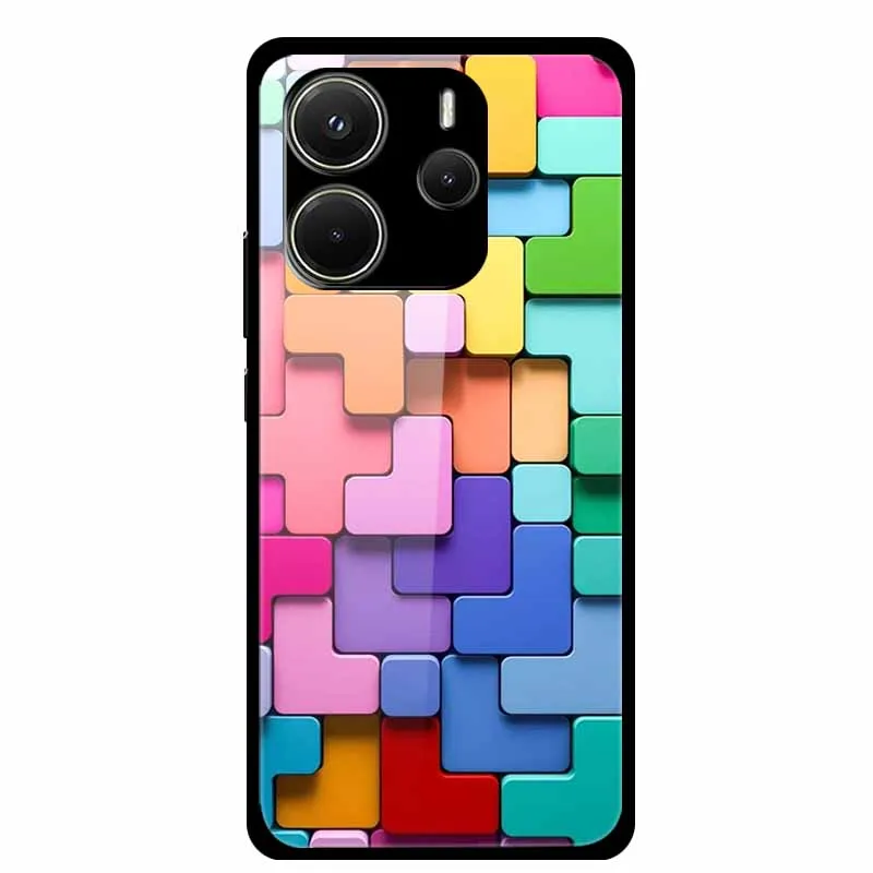 Global Version Hard Tempered Glass Fashion Protective Case, 6.67 Cover