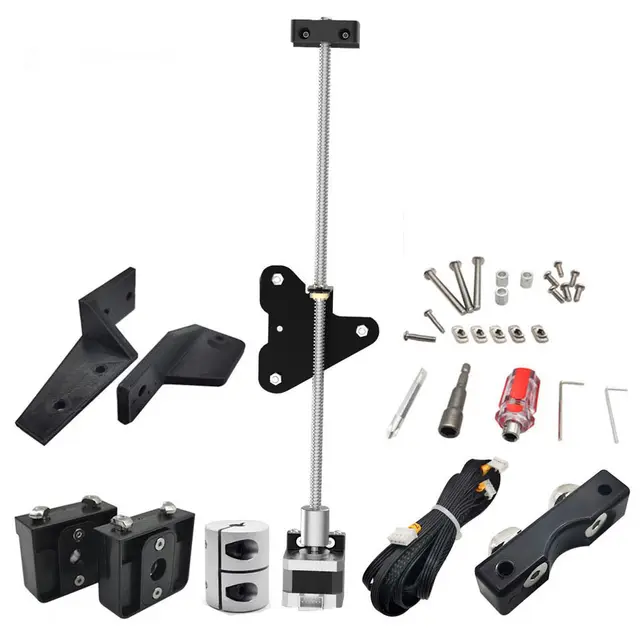 Dual Z Axis Upgrade Kits T8 with Lead Screw Stepper Motor For Creality Ender 3/Ender 3 Pro/Ender 3 V2 3D Printer Parts Z Axis For Ender v2