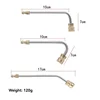High pressure stainless steel extension rod 1/4 quick insert special-shaped air conditioner cleaning extension rod with nozzle 4