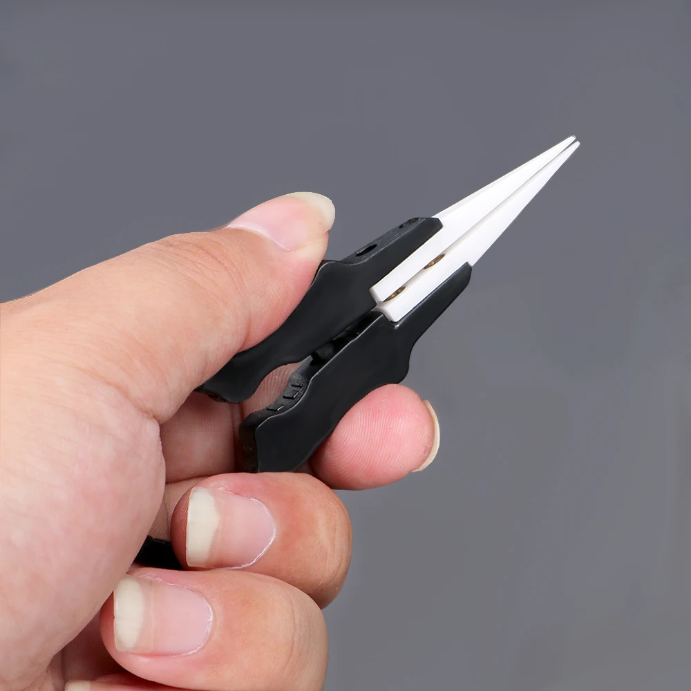 Ceramic Insulation Tweezers Forceps High Temperature Resistance Multifunctional precision tweezers tweezer tool ceramic tweezers