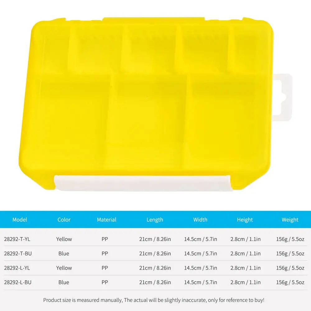 Tackle Box For Fishing 4-Grid Transparent Fishing Lures Storage Box Bait Hooks Accessory Jig Accessories Visible Trays Removable