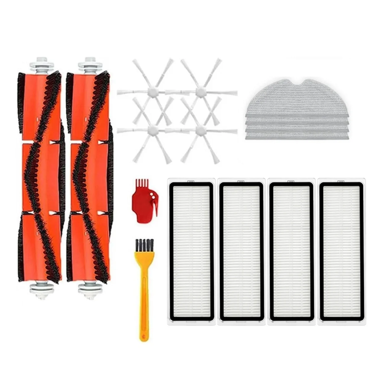 Для робота-пылесоса Mijia1C 2C Mi 2 STYTJ03ZHM HEPA фильтр Швабра Ткань для пылесоса запасные аксессуары