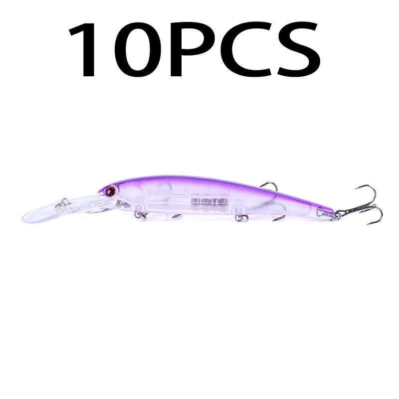 Deep Diving Minnow Wobbler Lure - Premium Fishing Bait for Bass, Pike, Walleye, and Perch