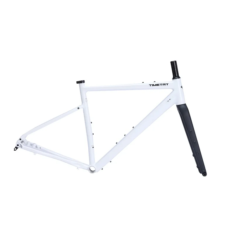 TIMETRY Gravel Bike Frameset Aluminum Alloy Gravel Road Bicycle