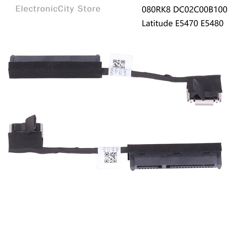 

For Latitude 5490 E5470 E5480 E5488 E5491 DC02C00B100 080RK8 Innovative Hard Drive HDD SSD Cable Adapter Connector