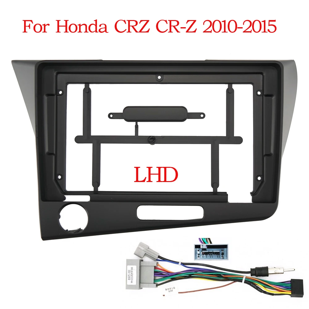 ڵ  þ , ȥ CR-Z 1 CRZ 2010-2016, 9 ġ 2DIN ׷ г ̾ ϳ׽ Ŀ,  ڵ ̺ 