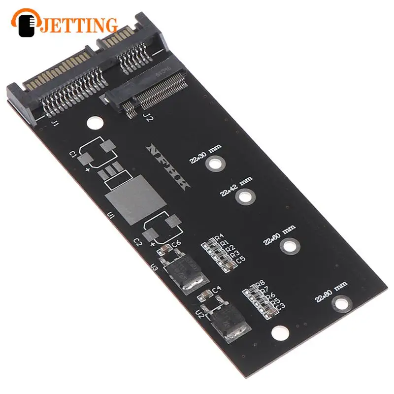고효율 M.2 NVME SSD 변환 어댑터 카드, NVME/AHCI SSD 업그레이드 키트, SATA 개정판 I/II/III (1.5/3.0/6.0 Gbps), 1 세트