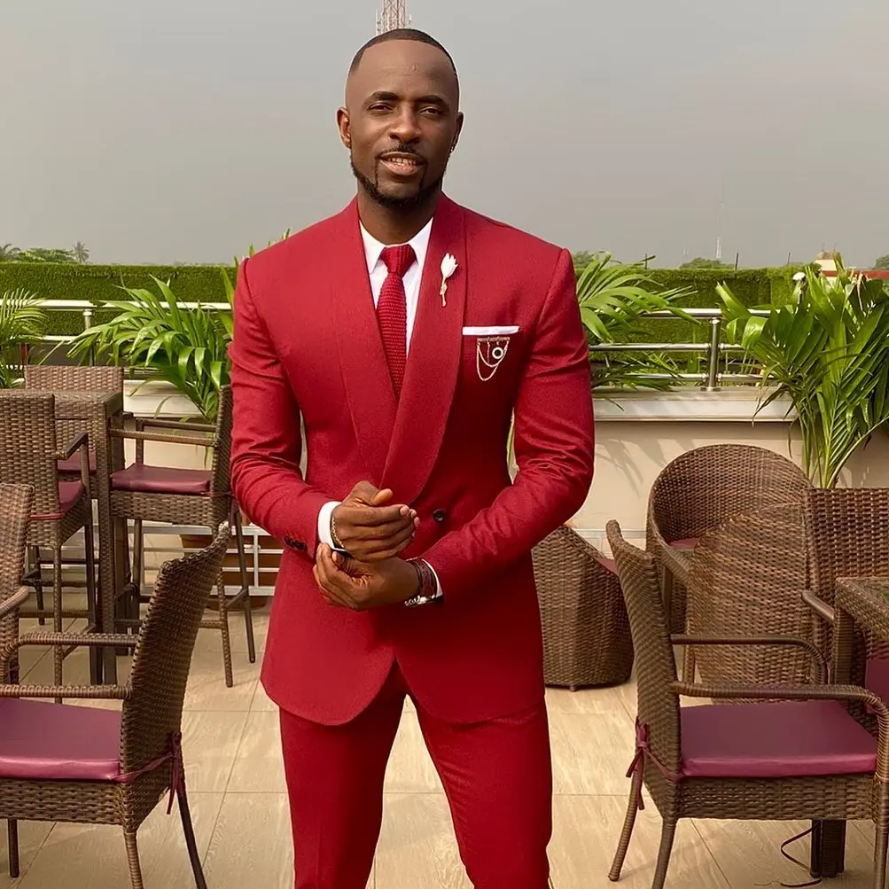 Novio Trajes Para Matrimonio Hombres Boda Traje Traje De Vestir