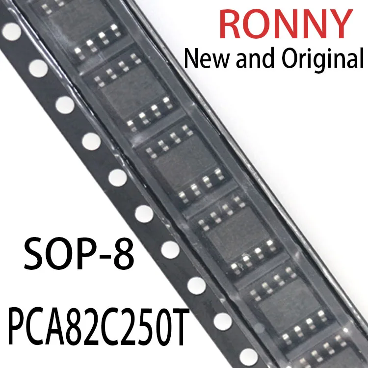 20 шт. новые и оригинальные PCA82C250 SOP-8 A82C250 sop-8 PCA82C250T |