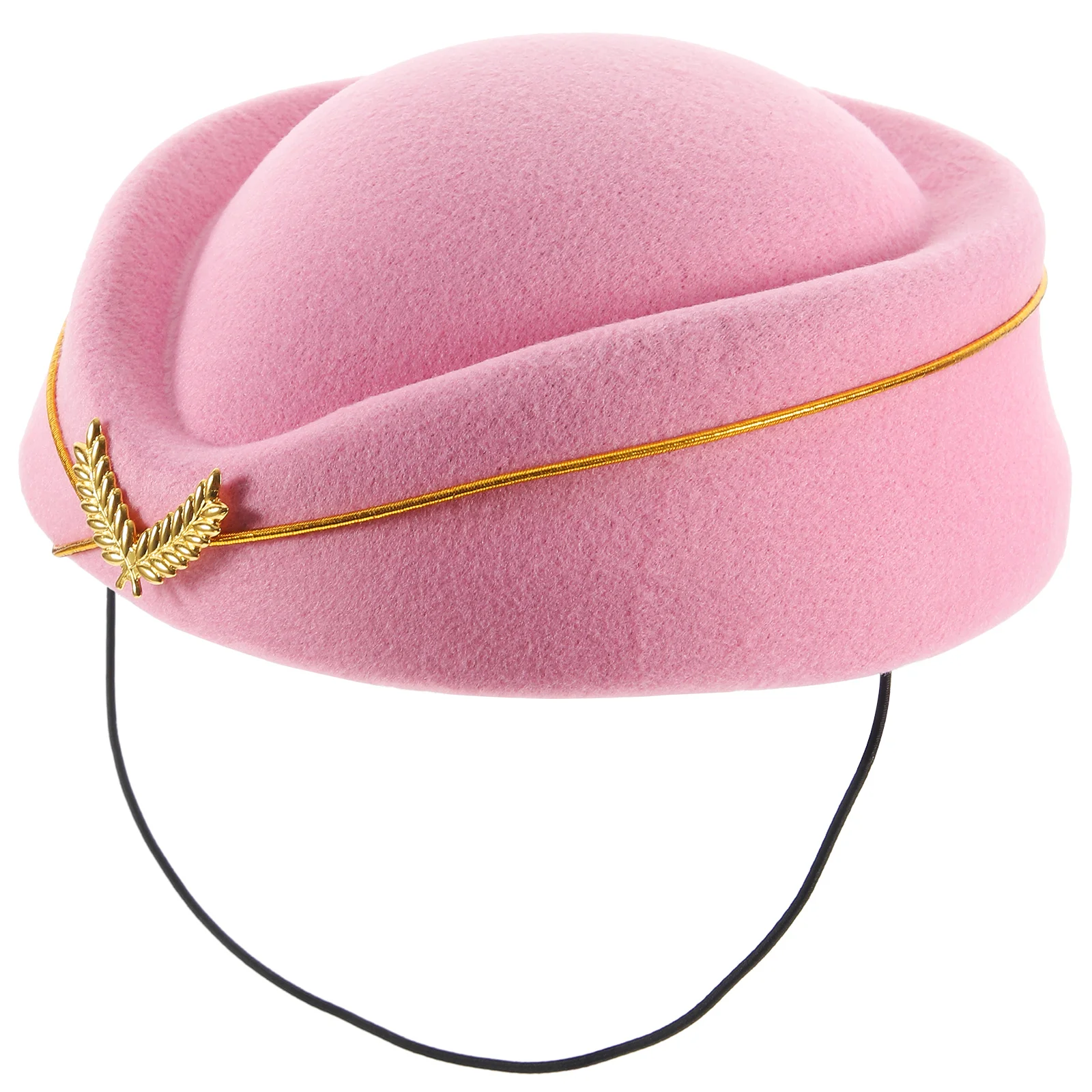 

Vintage Decor Womens Hats 1Pc Flight Attendant Hat, Stewardess Hat Hat Flight Hat Air Hostess Costume for Women for Cosplay