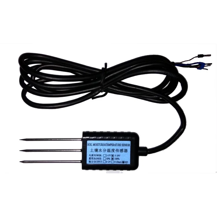 

RS485 RTU Modbus Plant Profissional soil temperature ec sensor Smart Soil Moisture Sensor Meter Water Monitor