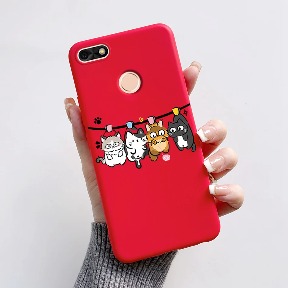 Cartoon Silicone Back Cover Case