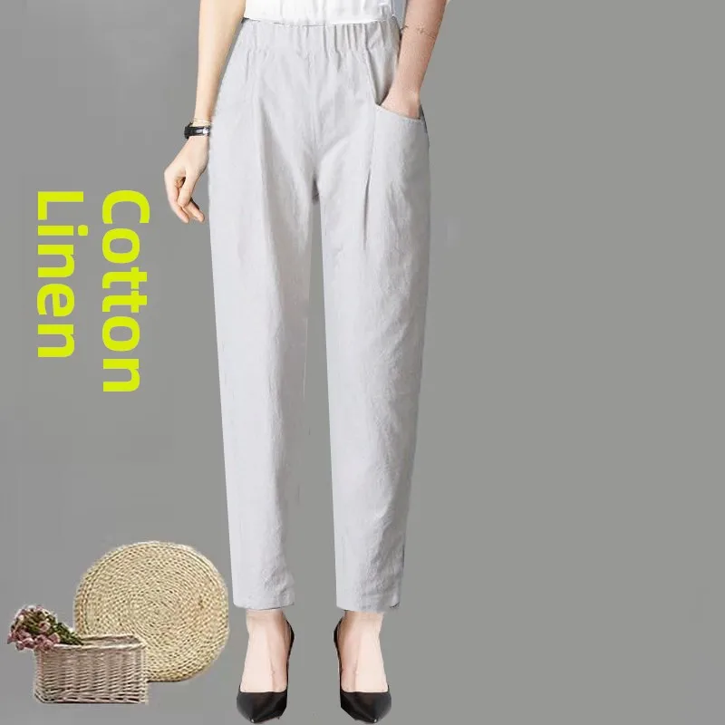 Cotton gray [drawstring pocket]