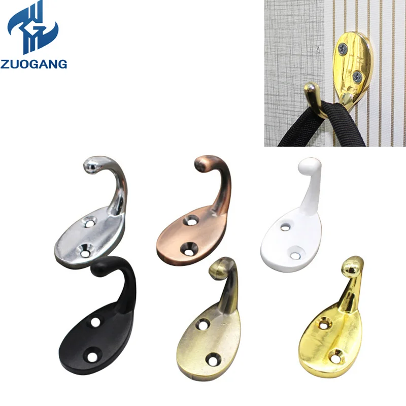 

ZG Alloy Vintage Wardrobe Hook Bathroom Coat Single Red Hook Bronze Hardware Towel Hook for Bathroom Coat Hook Rustproof