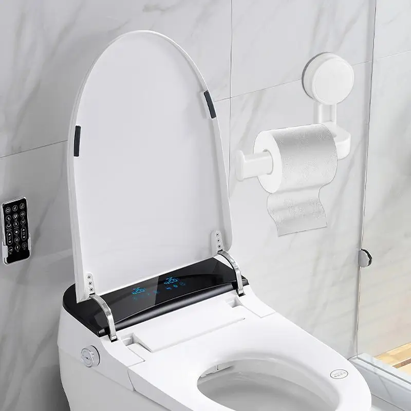 Suction Cup Toilet Paper Holder Multi-Purpose Suction Stick-On cup roll holder With Thickened Design