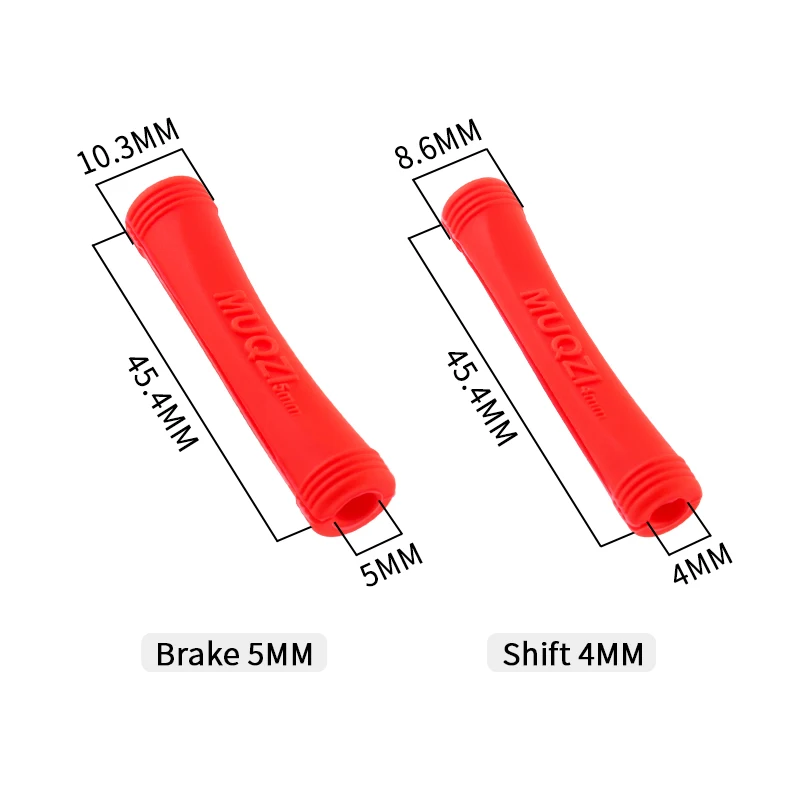 MUQZI MTB Brake Shift Cable Protection Sleeve Rubber Frame Protector - Image 4