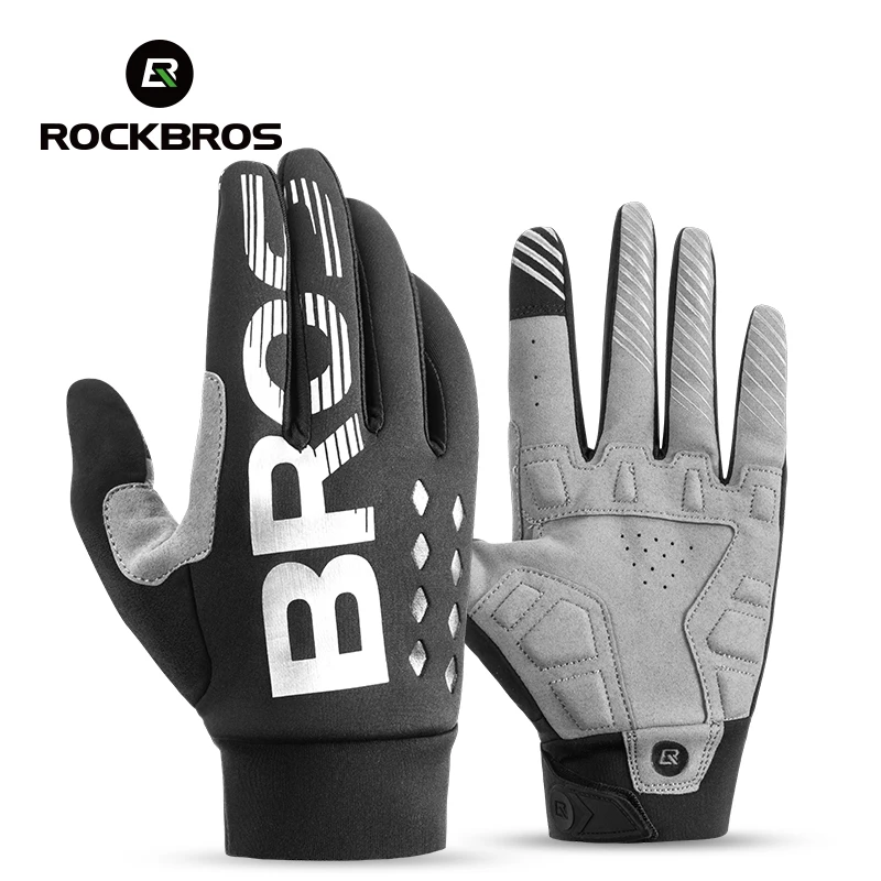 Full-Finger Touchscreen-Compatible Cycling Gloves for Men and Women 1