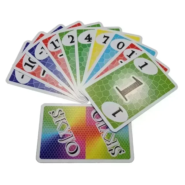 Skyjo Board Games Card Party of Tables for The Whole Family Deck Box Wit Social Collective Games Children Tapis Poker Social NEW 6
