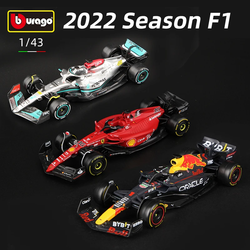 

Bburago 1:43 2022 2023 Season F1 Models Regular Version