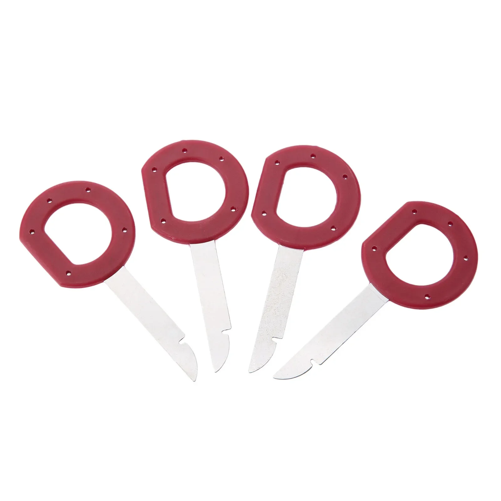 4Pcs Auto Car CD Player Radio Stereo Release Removal Repair Tools Keys Set Sheet Metal Tool For Audi Mercedes Benz