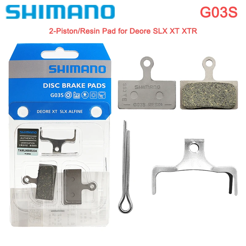 Shimano Slx Brake Pads 2-Pair Shimano Disc Brake Pads Compatible