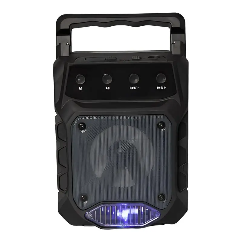 

Уличные колонки, водонепроницаемые стерео колонки с басами, водонепроницаемые беспроводные колонки с питанием от солнечной батареи и большой ручкой, светодиодный