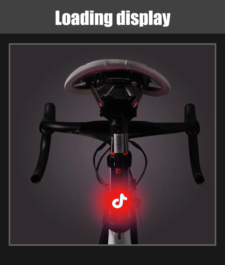 จักรยานไฟท้ายหลายโหมดรุ่นUSB LEDจักรยานแสงแฟลชไฟท้ายด้านหลังไฟสำหรับถนนMTBจักรยานSeatpost