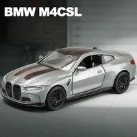 1:36 BMW M4 CSL M4 Alloy Car Diecasts & Toy Vehicles Car Model Miniature Scale Model Car Toys 2