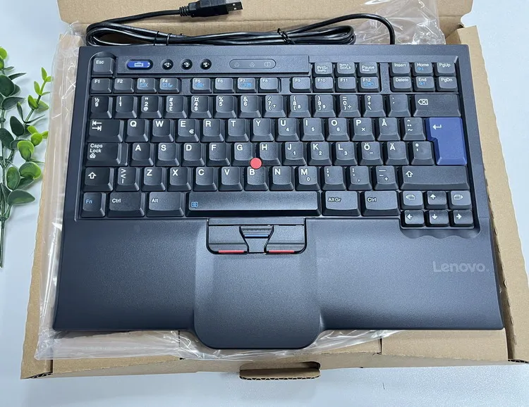 Lenovo-externo Usb Pointing Stick Teclado High-end Sk8845cr Marca Japonesa Novo Ponto Vermelho Original - Imagem 6