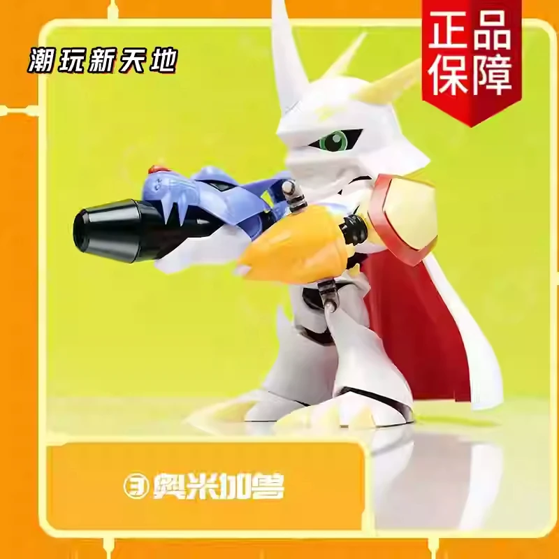 本物の Qmsv ミニ Plabako デジモンアドベンチャーブラインドボックス