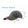 Foldable Outdoor Hat Waterproof Sport Cap Baseball Cap Hiking Mountaineering 6