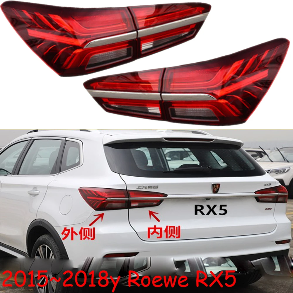 

1 шт. автомобильный бампер RoeweRX5 задний фонарь RX5 задний фонарь 2015 ~ 2018y автомобильные аксессуары Roewe RX5 противотуманная фара