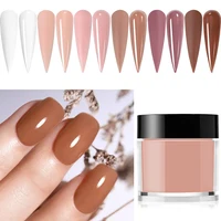 1Jar 7g Dip Powder Fall Colors Nail Dipping Powder For French Nail Art Starter Manicure Salon DIY at Home Odor Free Long-Lasting 2