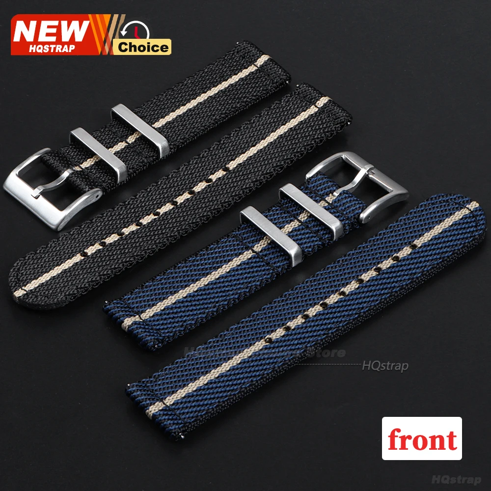 Enhanced Woven Nylon Quick Release Wristband – Durable Military-Style Strap
