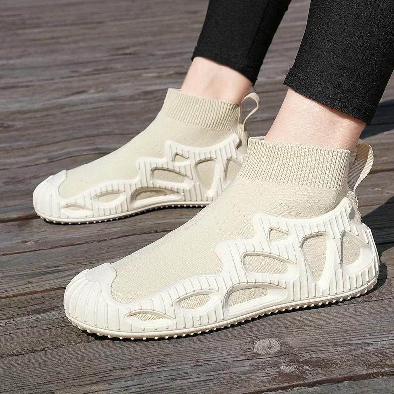 Shoes for Men Sneakers Men's All Brands Tennis Loafers Shoes Tide Women Ankle Boots Fashion Casual Flat Socks Shoes Large 35-47 5