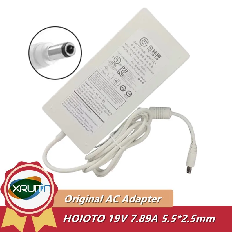 

New Genuine HOIOTO ADS-150KL-19N-3 AC Adapter 19V 7.89A 5.5*2.5mm 150W Charger ADS-150GL-19-1 190150E Power Supply