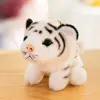 Cartoon Funny Plush Keyring Stuffed Animal Tiger Toy Soft Animal Charm Cute Key Rings Children'S Bag Purse Backpack Wallet 2