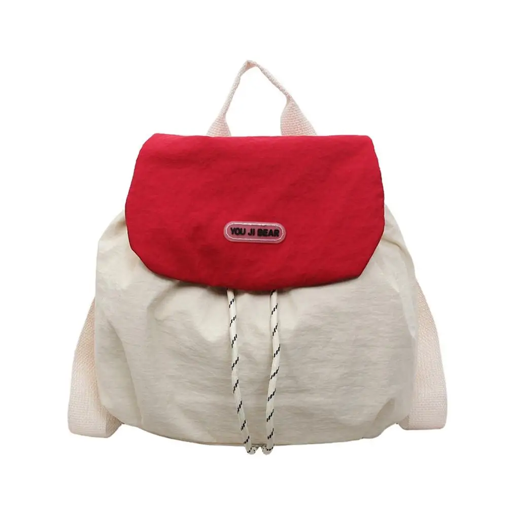  slider image of Soft Nylon Drawstring Backpack