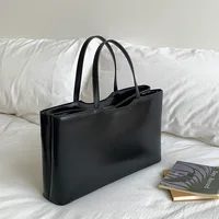 Sac à main grande capacité en cuir PU de la marque FLYING STARS, version coréenne, sac fourre-tout, sac à main tendance pour les trajets quotidiens, sac à main professionnel pour femmes 6