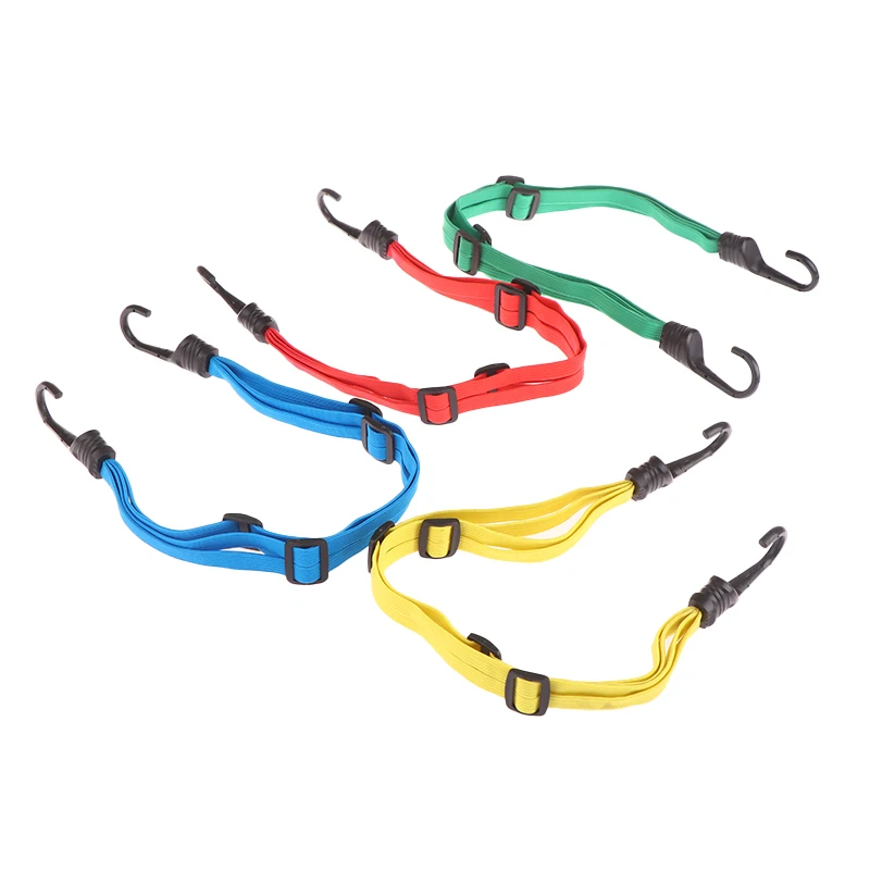 New Universal Bicycle Accessories Organizer Net Rope Hook Motorcycles Retractable Helmet Luggage Elastic Rope Strap